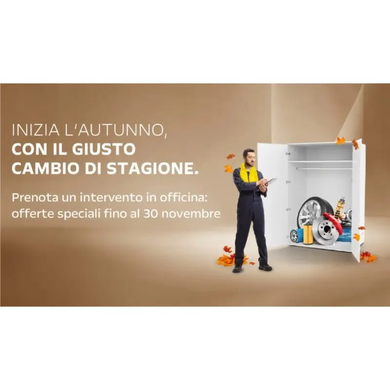 Controlla la tua auto per autunno