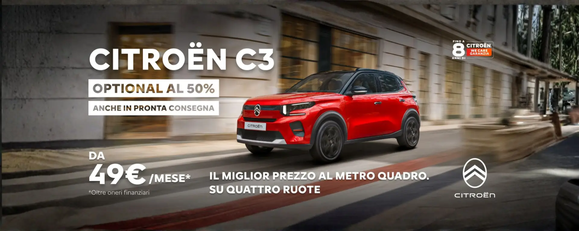 IL MIGLIOR PREZZO A METRO QUADRO SU QUATTRO RUOTE  