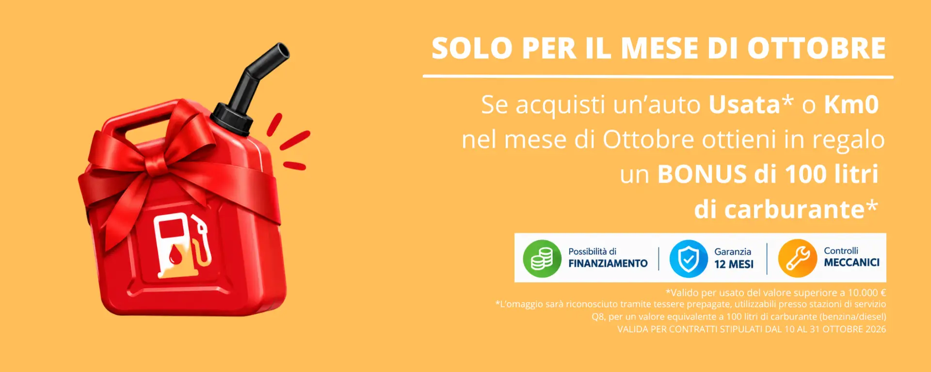 OTTOBRE, IL MESE CHE TI FA IL PIENO! 